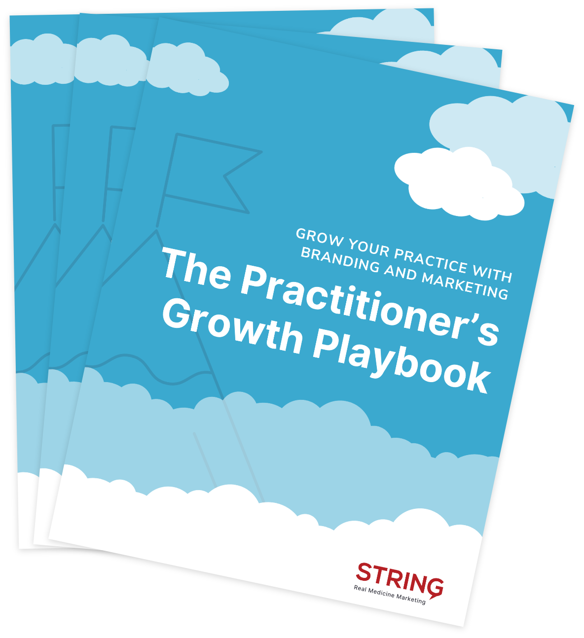 The Practitioner's Growth Playbook from String Marketing - for RDs, integrative medicine practitioners, health and wellness practitioners and more